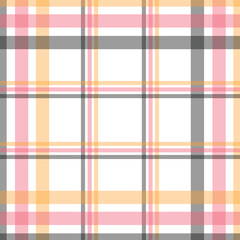 Tartan plaid pattern background. Retro style. Fashion illustration,