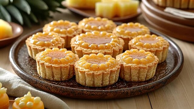 pineapple tarts video singapore sweets