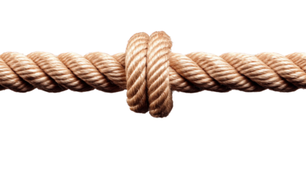A Tightly Knotted Rope Represents Connection and Strength