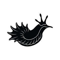 sea slug silhouette art
