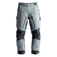 Men's Insulated Snow Pants with Slim Fit Isolated on Transparent Background