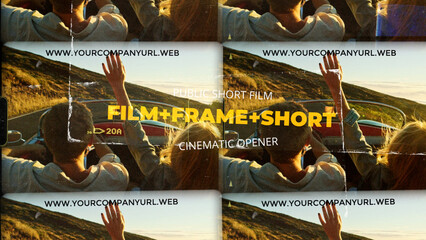 Cinematic Film Frame Opener 6