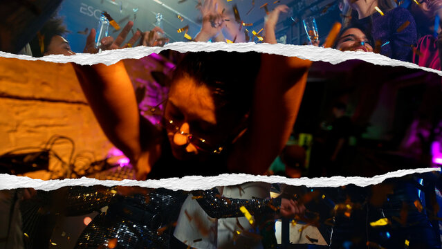 Torn Edge Transitions 1