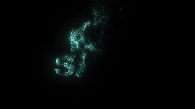 Business offer advertisement concept. Big sale appears and burnout with smoke effect on transparent background.