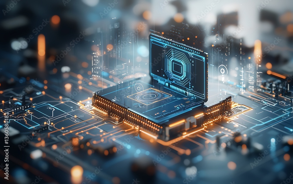 Poster advanced cpu circuit board technology