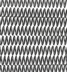 set steel spring isolated on white background