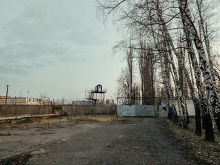 Old Soviet Russian prison complex