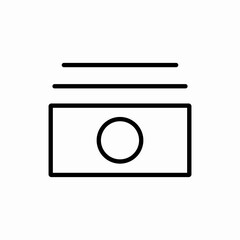 Credit card payment method icon vector sign