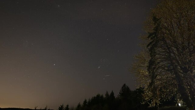 night sky with stars