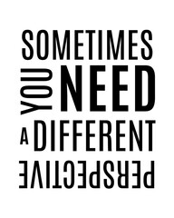 Different Perspective Printable Wall Art - Inspirational Wall Art.