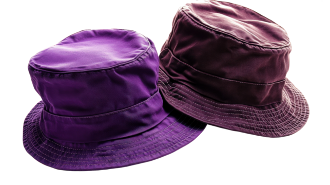 purple winter hats