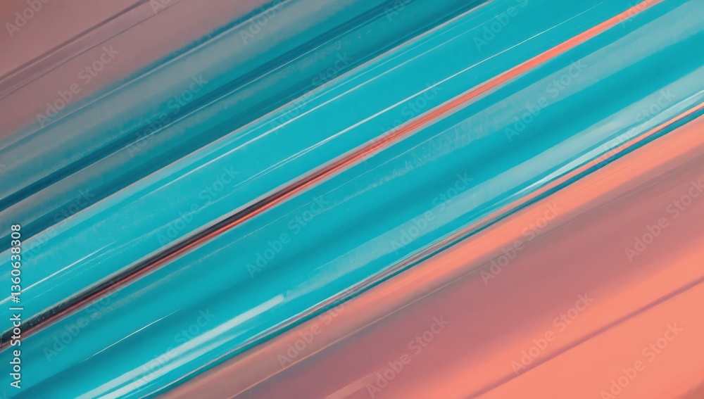 Poster abstraction of vibrant colors and flowing lines creating a dynamic visual experience in a contempora