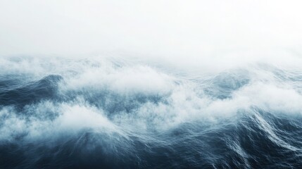 Naklejka premium Majestic Waves of the Ocean