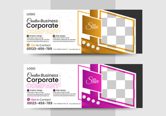 Digital Marketing Facebook cover design template