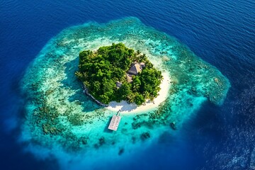 bold ocean isle stands out with lush natural grace  
