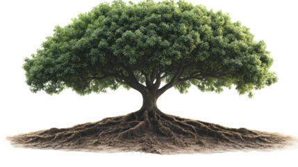 Majestic Tree Roots and Growth