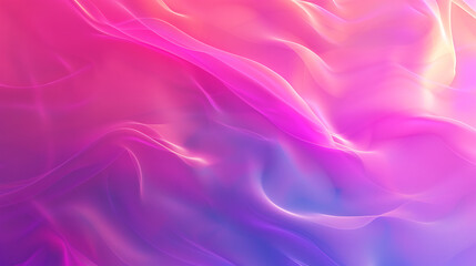 Abstract Pink and Purple Flowing Wave Background