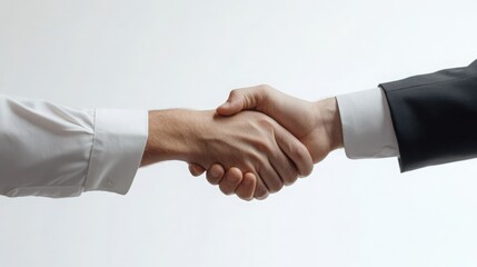 Handshake Symbolizing Agreement and Collaboration