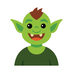 Goblin Cartoon Character Illustration | Fantasy Monster Design
