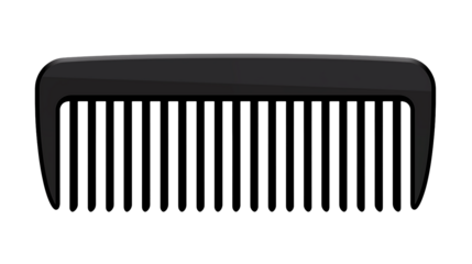 A top down view of a black and gray curved frame with a dark background in the center areaisolated on transparent background	