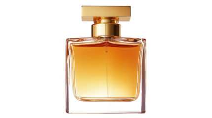 perfume bottle isolated on white