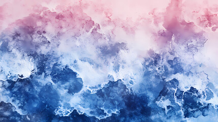 Fototapeta premium Watercolor paper texture with salt effects, creating unique crystalline patterns. Crystalline Sheath. Illustration