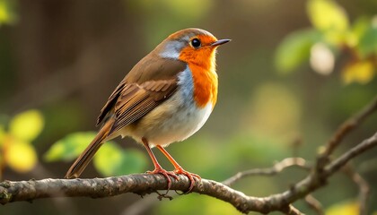 Fototapeta premium robin red breast background 