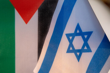 Flag Of Israel and Palestine