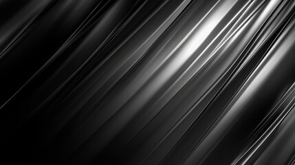 Neon black and grey abstract background with dramatic lights and shadows.