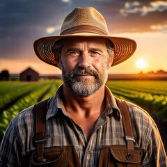 Fototapeta premium Farmer