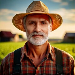 Fototapeta premium Farmer