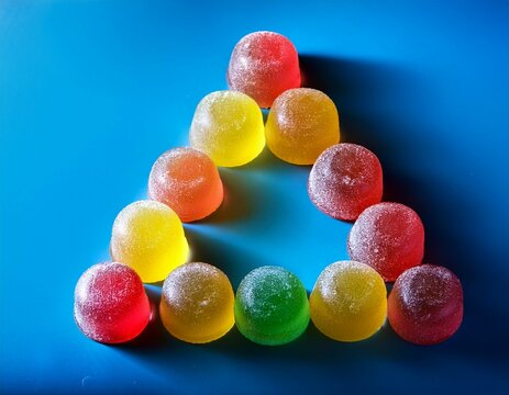 colorful jelly beans - Powered by Adobe