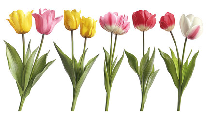 Fototapeta premium bouquet of tulips