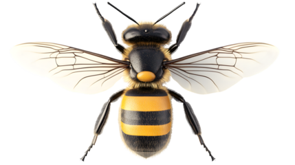 Detailed Illustration of a Flying Insect with Vibrant Colors and Intricate Features for Nature