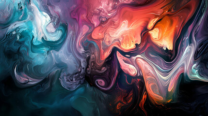 Obraz premium dynamic abstract resonance