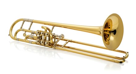 Obraz premium The brass trombone 