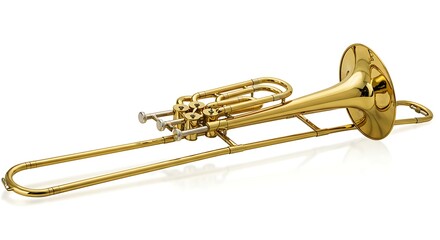 Obraz premium The brass trombone 
