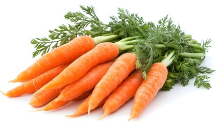 Fresh Carrots with Greens