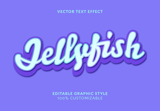 Blue Purple Gradient Shadow Script Text Effect
