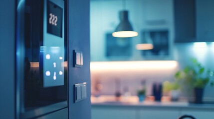 Modern Smart Kitchen Appliance Interface