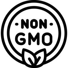 no gmo label icon