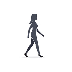 silhouette of a woman