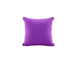 Purple Square Pillow for Home Decoration