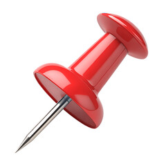 red push pin