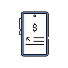 Mobile Payment Vector icon