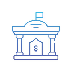 Bank Transfer Vector icon