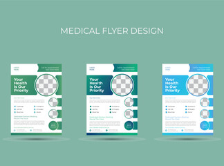Medical flyer design health care flyer design