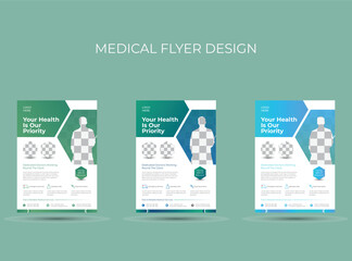 Medical flyer design health care flyer design