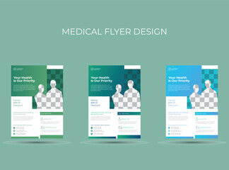 Medical flyer design health care flyer design