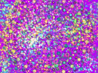 Beautiful colorful wallpaper background print with mandala bright art decor design	
